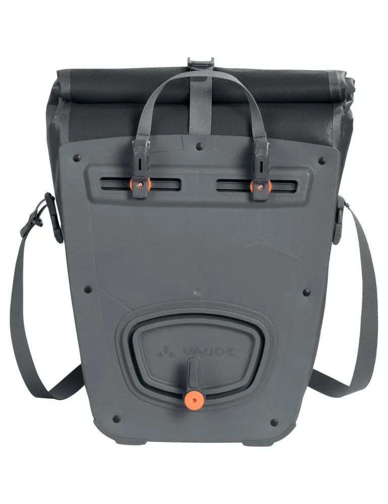 VAUDE Aqua Back Plus dubbele zadeltas zwart