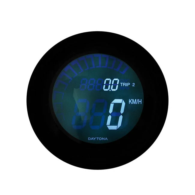 Velona Digitale Snelheidsmeter 60mm Zwart