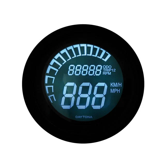 Velona Digitale Snelheidsmeter 60mm Zwart