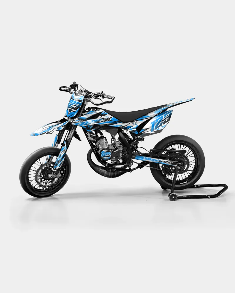 VESTA - Decoratieset BETA 50cc - Blauw