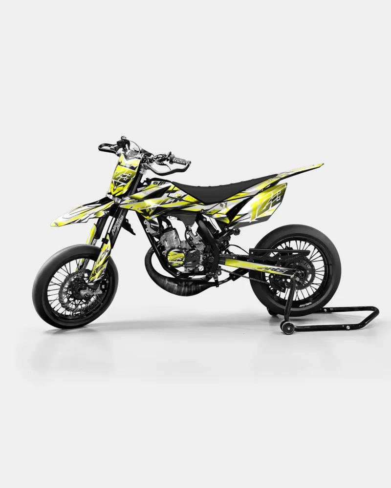 VESTA - Decoratieset BETA 50cc - Geel