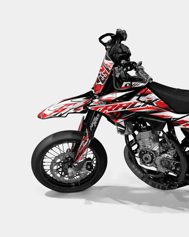 VESTA - Decoratieset BETA 50cc - Rood