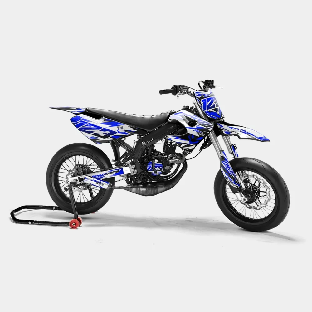 VESTA - Decoratieset DERBI 50cc - Donkerblauw