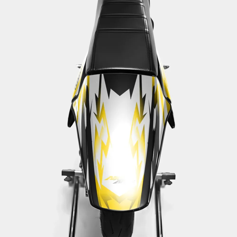 VESTA - Decoratieset DERBI 50cc - Donkergeel