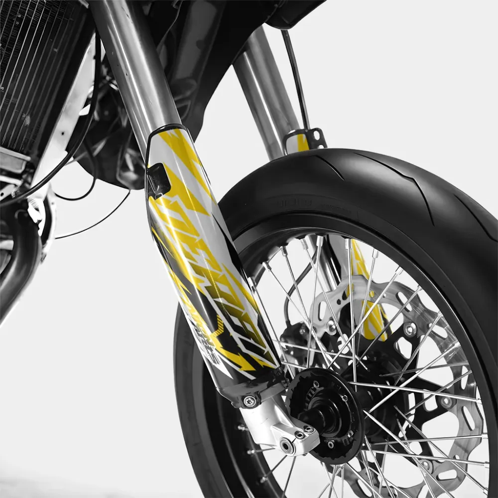 VESTA - Decoratieset DERBI 50cc - Donkergeel