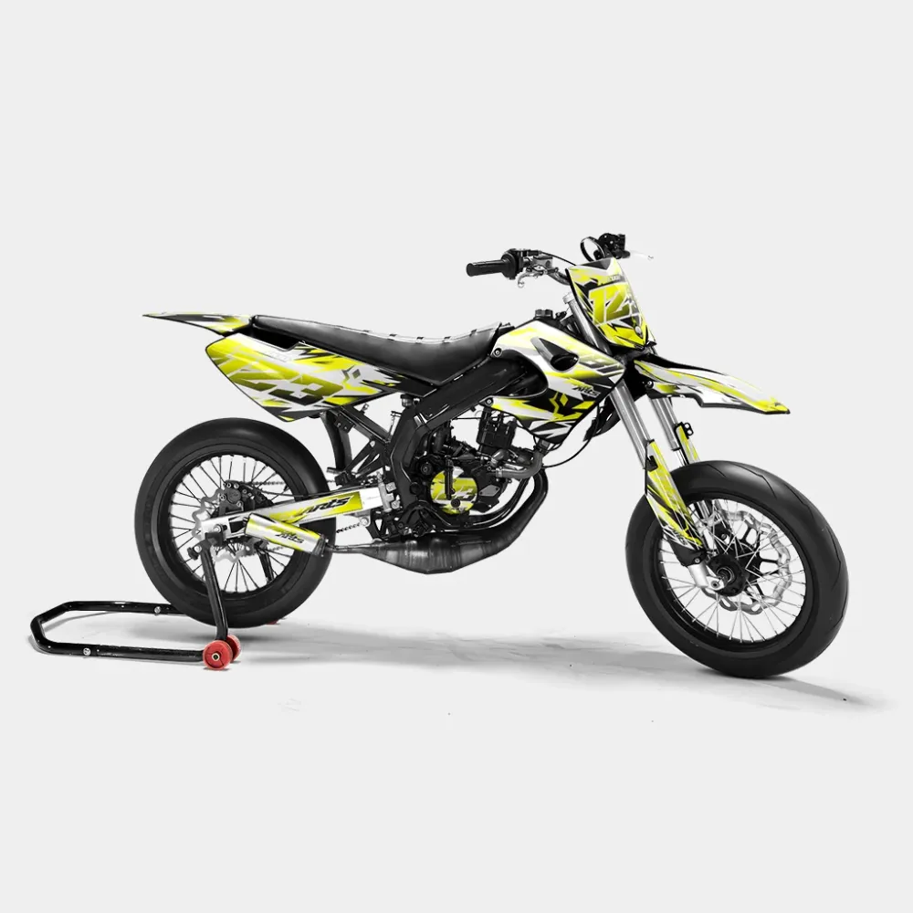 VESTA - Decoratieset DERBI 50cc - Geel