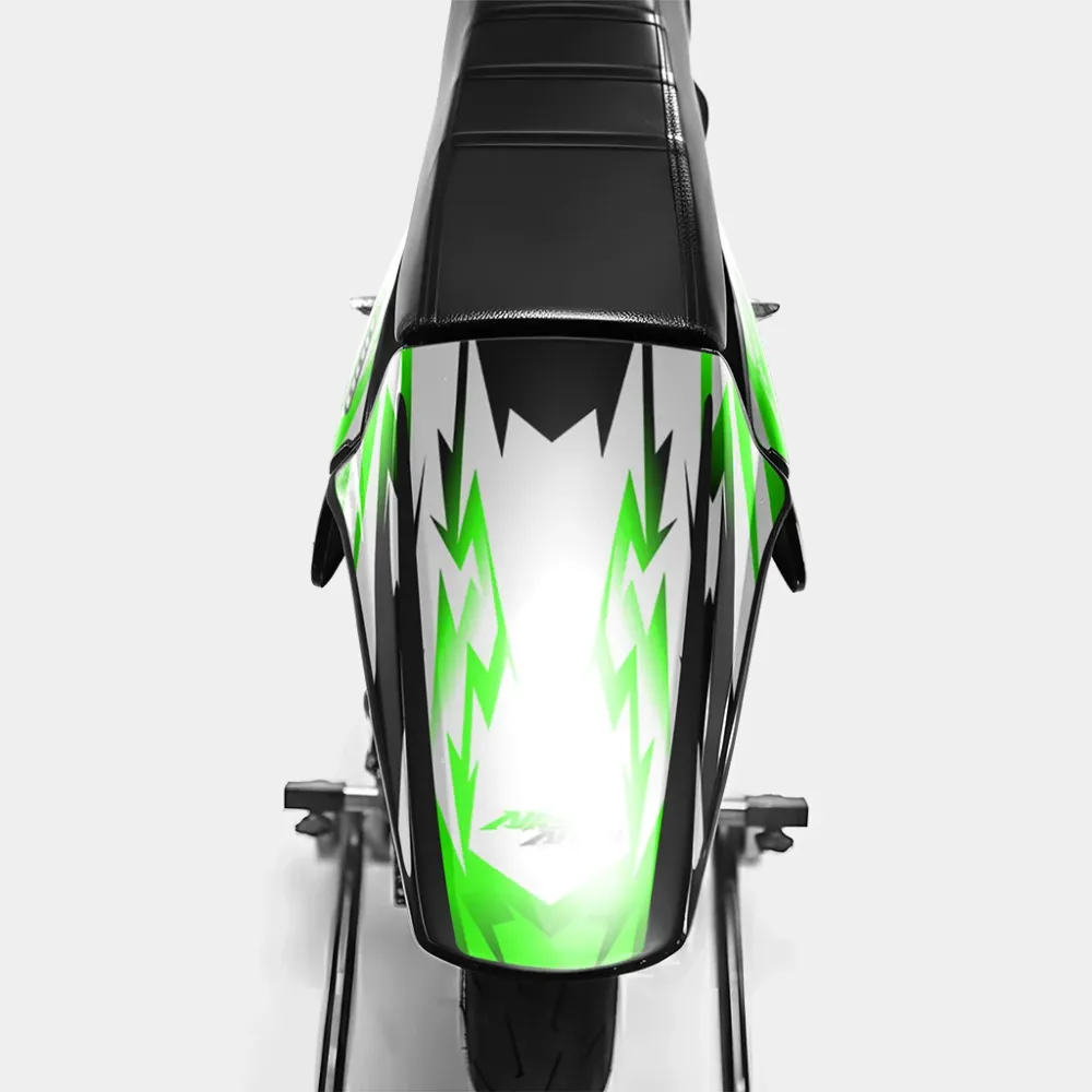 VESTA - Decoratieset DERBI 50cc - Groen