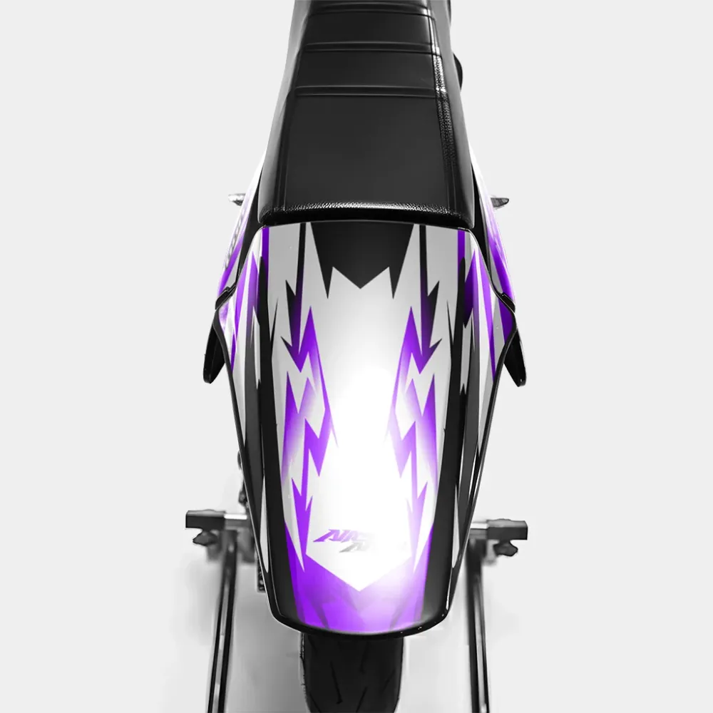 VESTA - Decoratieset DERBI 50cc - Paars