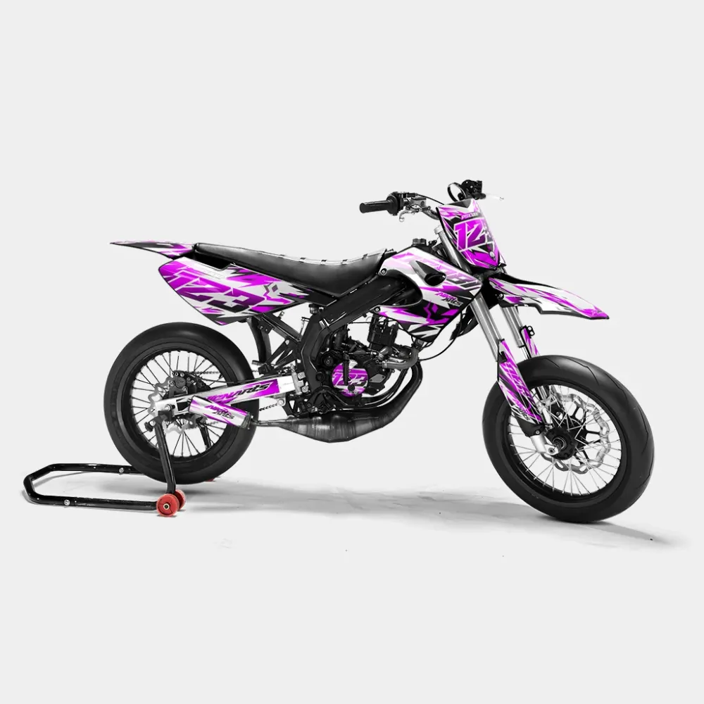 VESTA - Decoratieset DERBI 50cc - Roze
