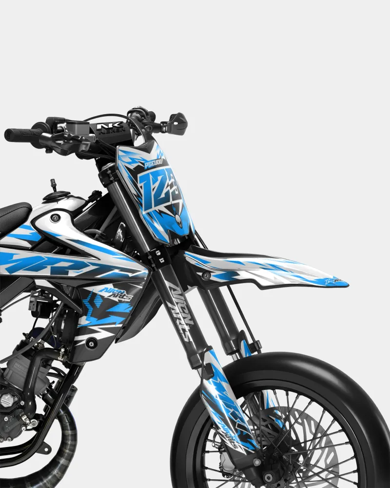 VESTA - Decoratieset RIEJU 50cc - Blauw