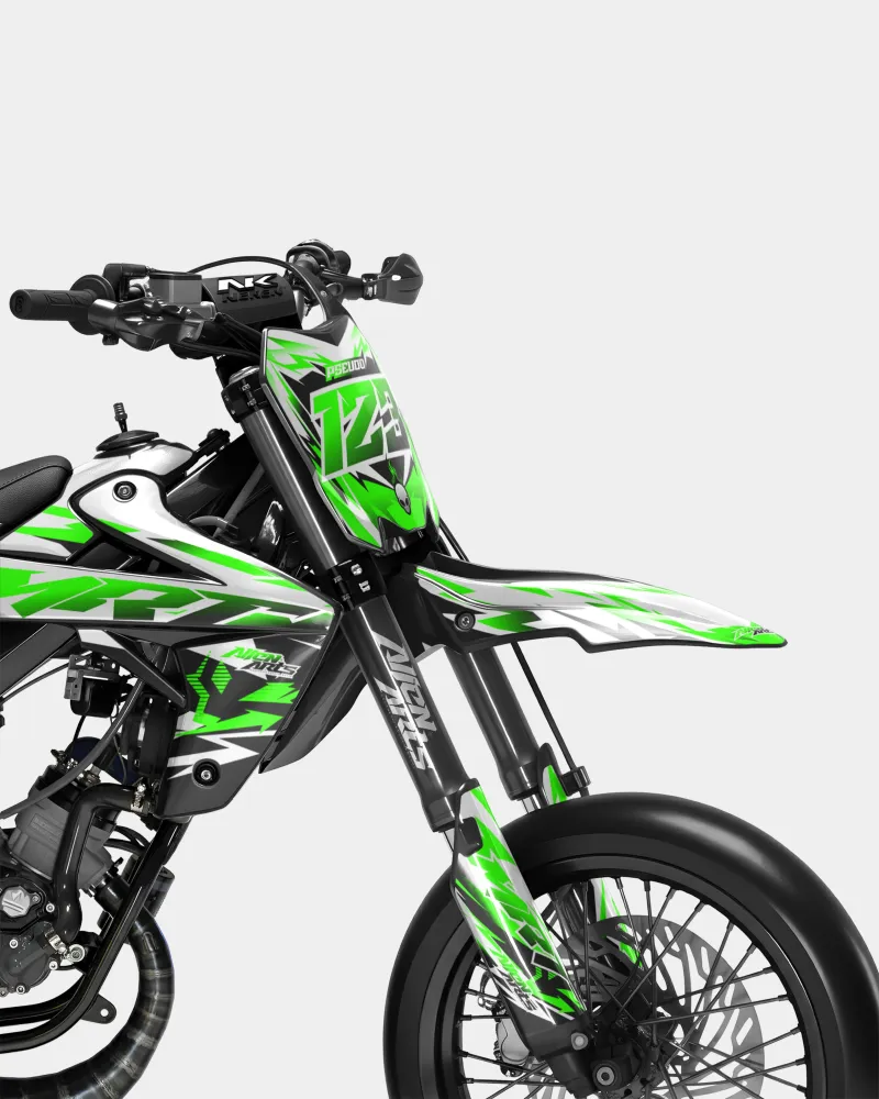 VESTA - Decoratieset RIEJU 50cc - Groen