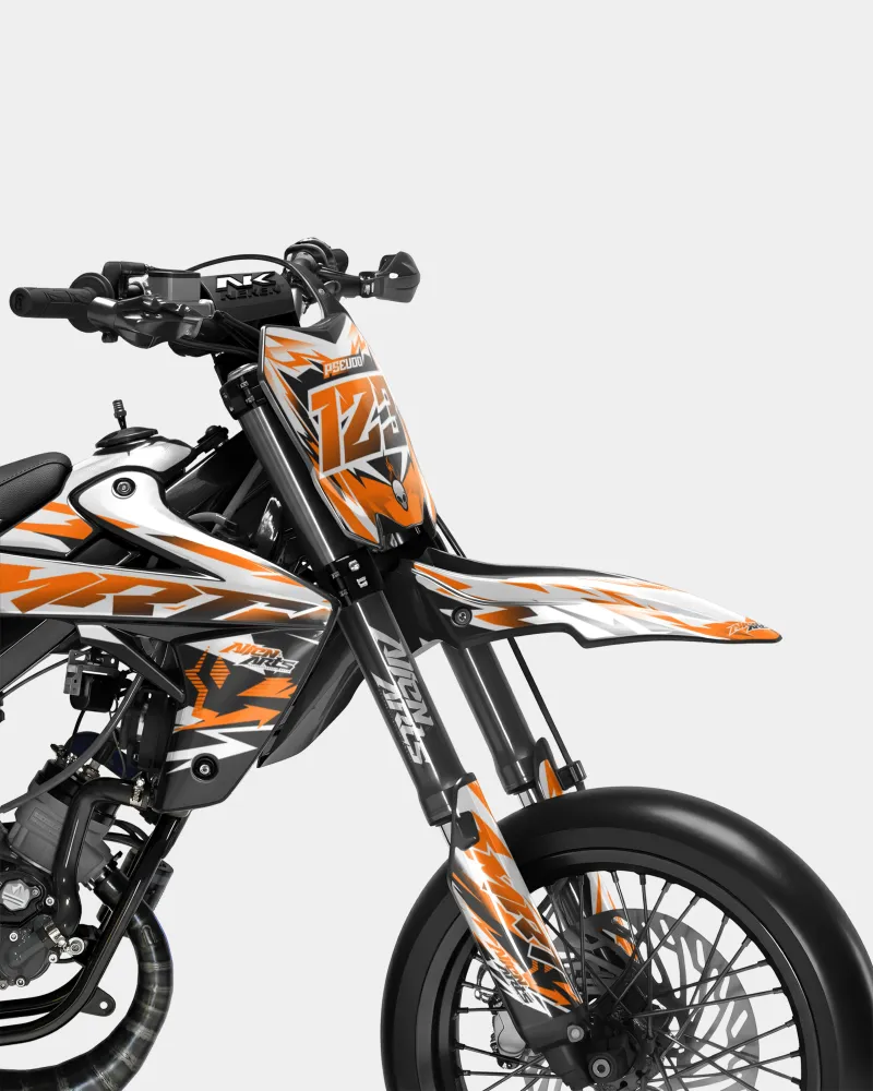 VESTA - Decoratieset RIEJU 50cc - Oranje