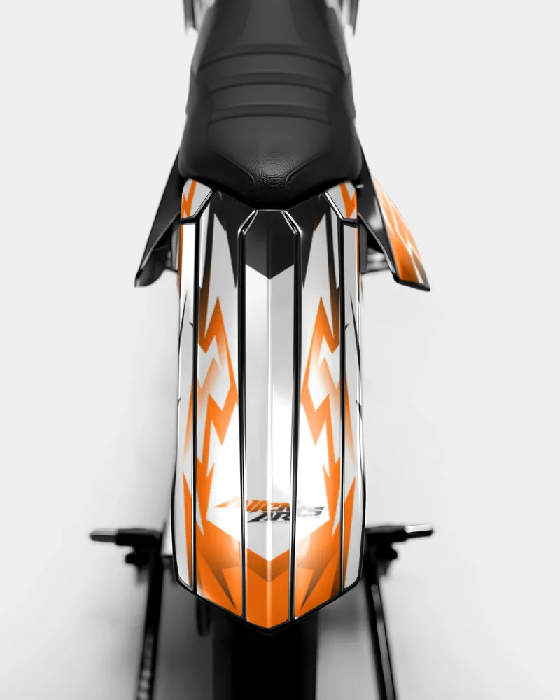 VESTA - Decoratieset RIEJU 50cc - Oranje