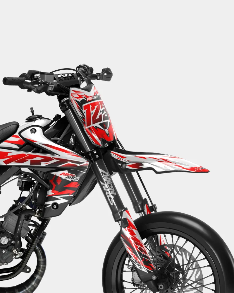 VESTA - Decoratieset RIEJU 50cc - Rood