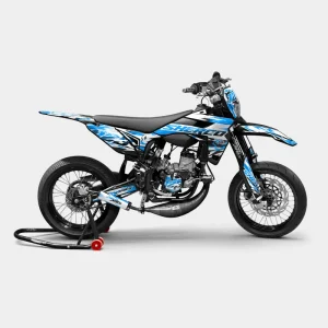 VESTA - Decoratieset SHERCO 50cc - Blauw