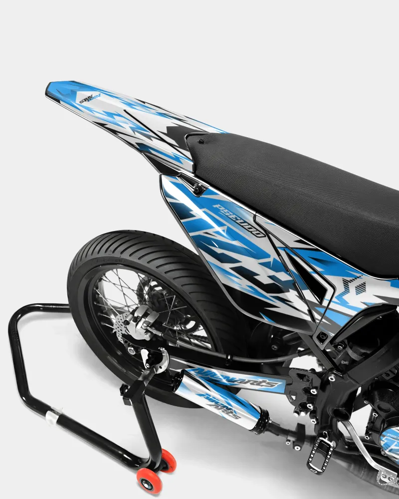 VESTA - Decoratieset SHERCO 50cc - Blauw