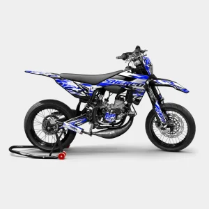 VESTA - Decoratieset SHERCO 50cc - Donkerblauw