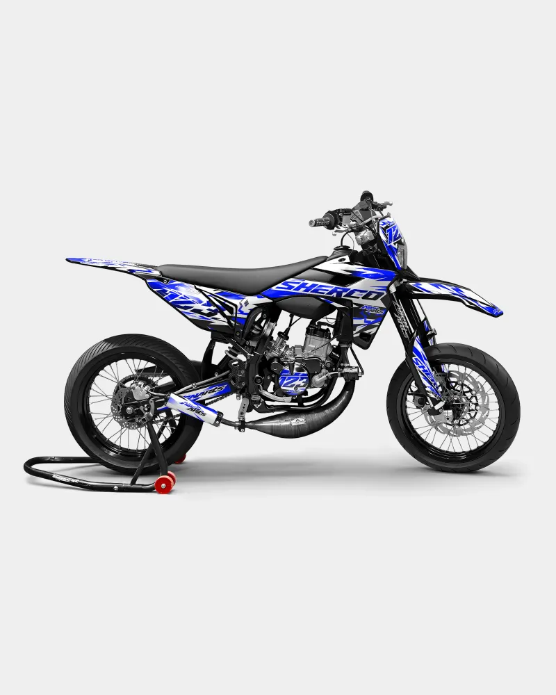 VESTA - Decoratieset SHERCO 50cc - Donkerblauw
