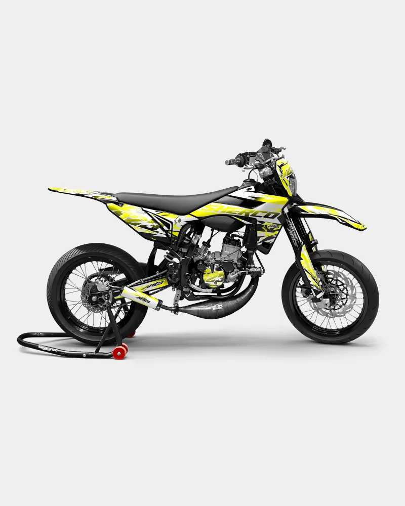 VESTA - Decoratieset SHERCO 50cc - Geel