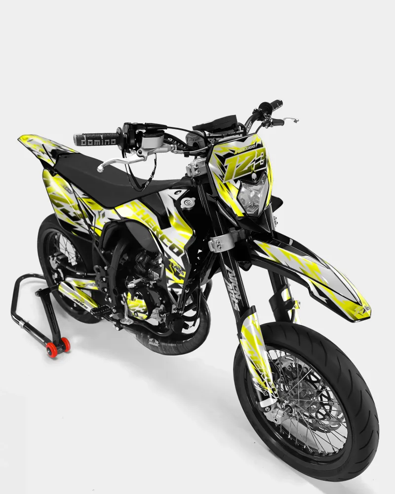 VESTA - Decoratieset SHERCO 50cc - Geel