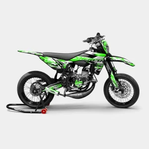 VESTA - Decoratieset SHERCO 50cc - Groen