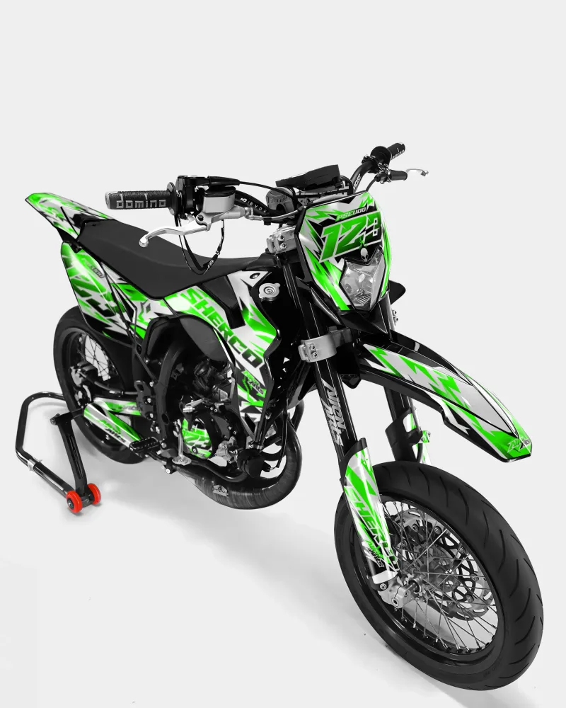 VESTA - Decoratieset SHERCO 50cc - Groen