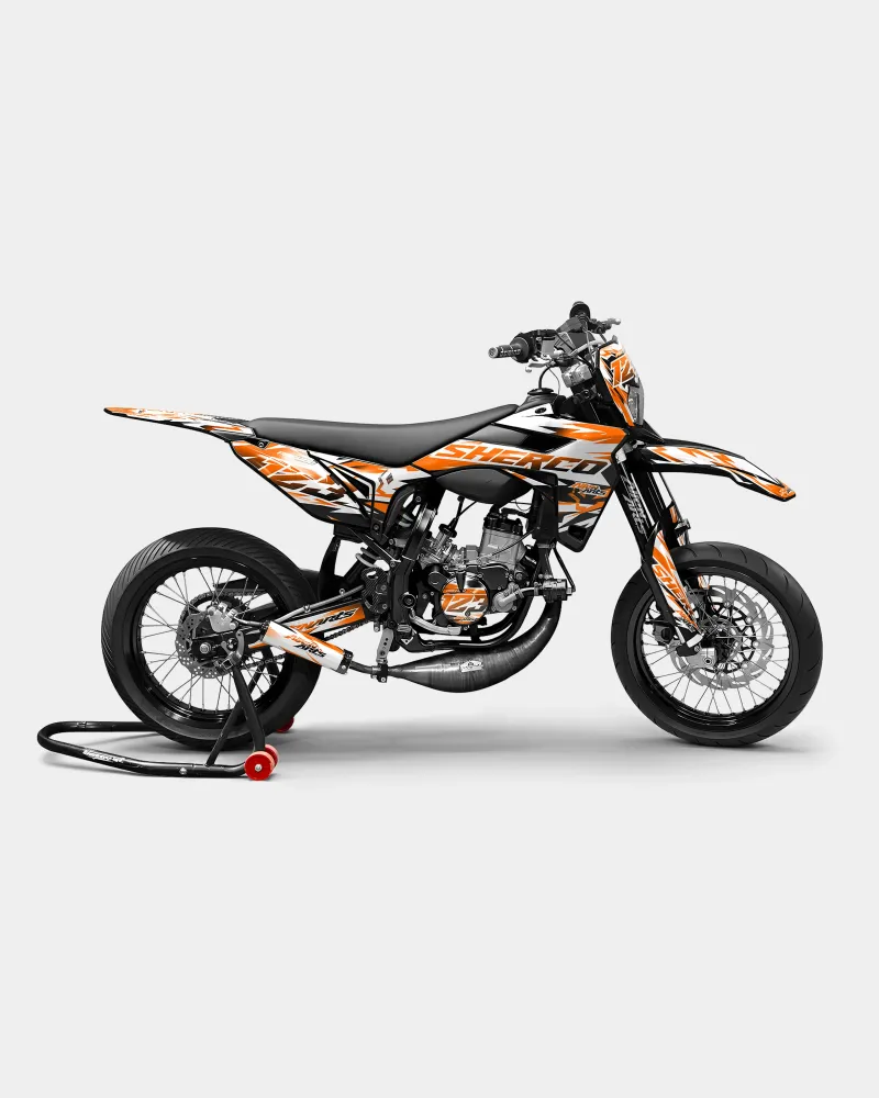 VESTA - Decoratieset SHERCO 50cc - Oranje
