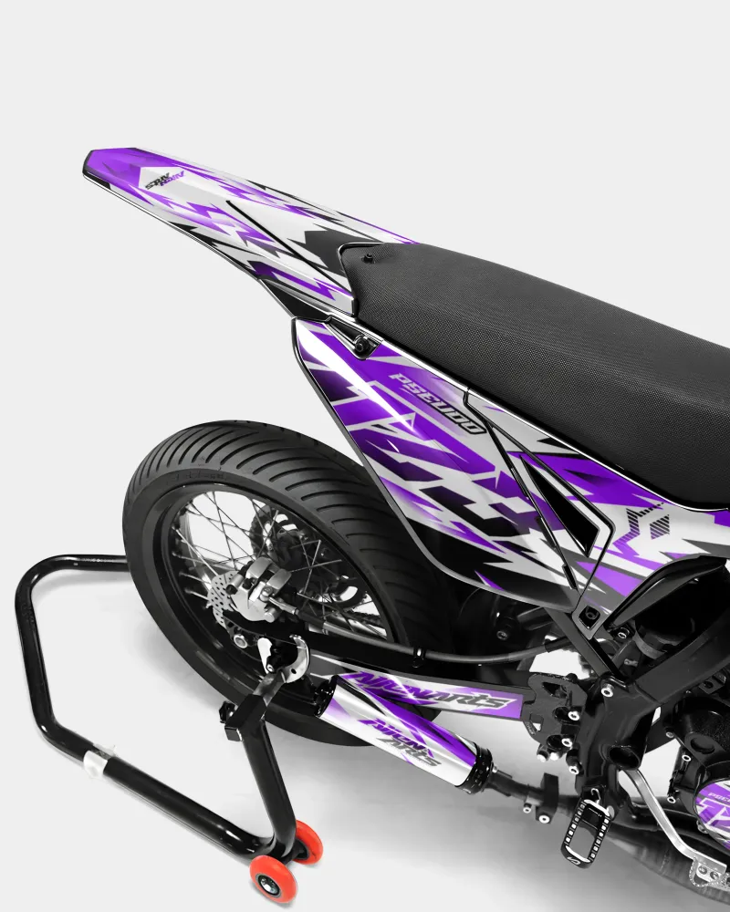 VESTA - Decoratieset SHERCO 50cc - Paars