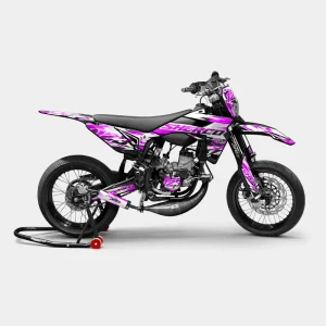 VESTA - Decoratieset SHERCO 50cc - Roze