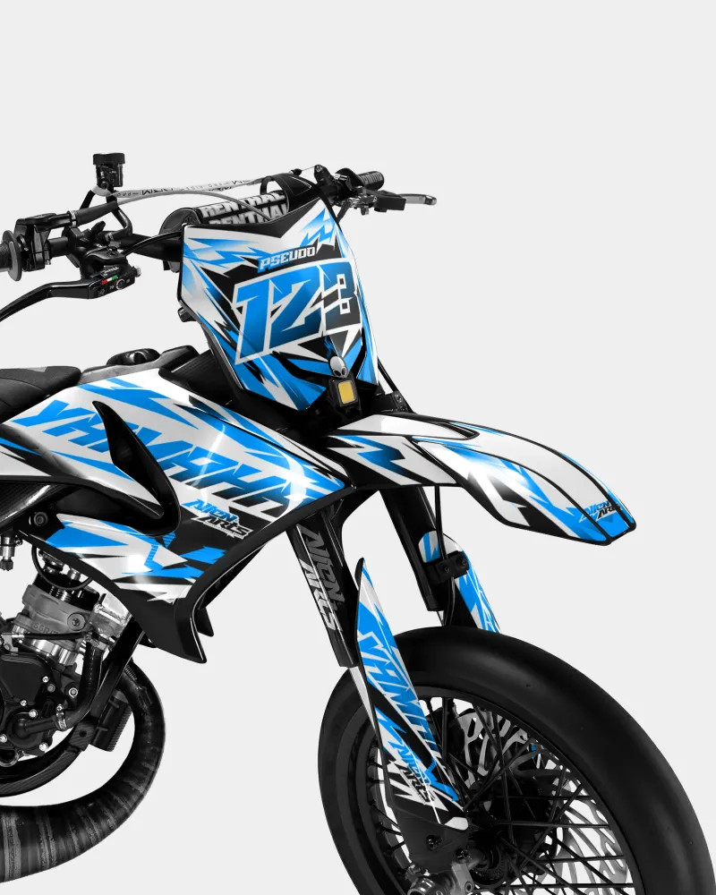 VESTA - Decoratieset YAMAHA DT 50cc - Blauw