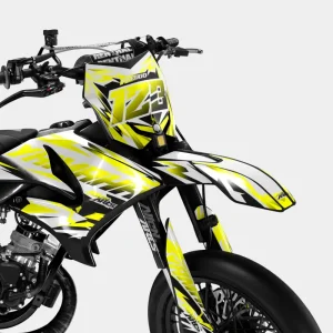 VESTA - Decoratieset YAMAHA DT 50cc - Geel