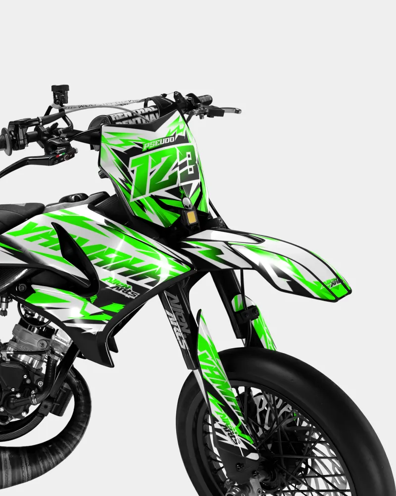 VESTA - Decoratieset YAMAHA DT 50cc - Groen