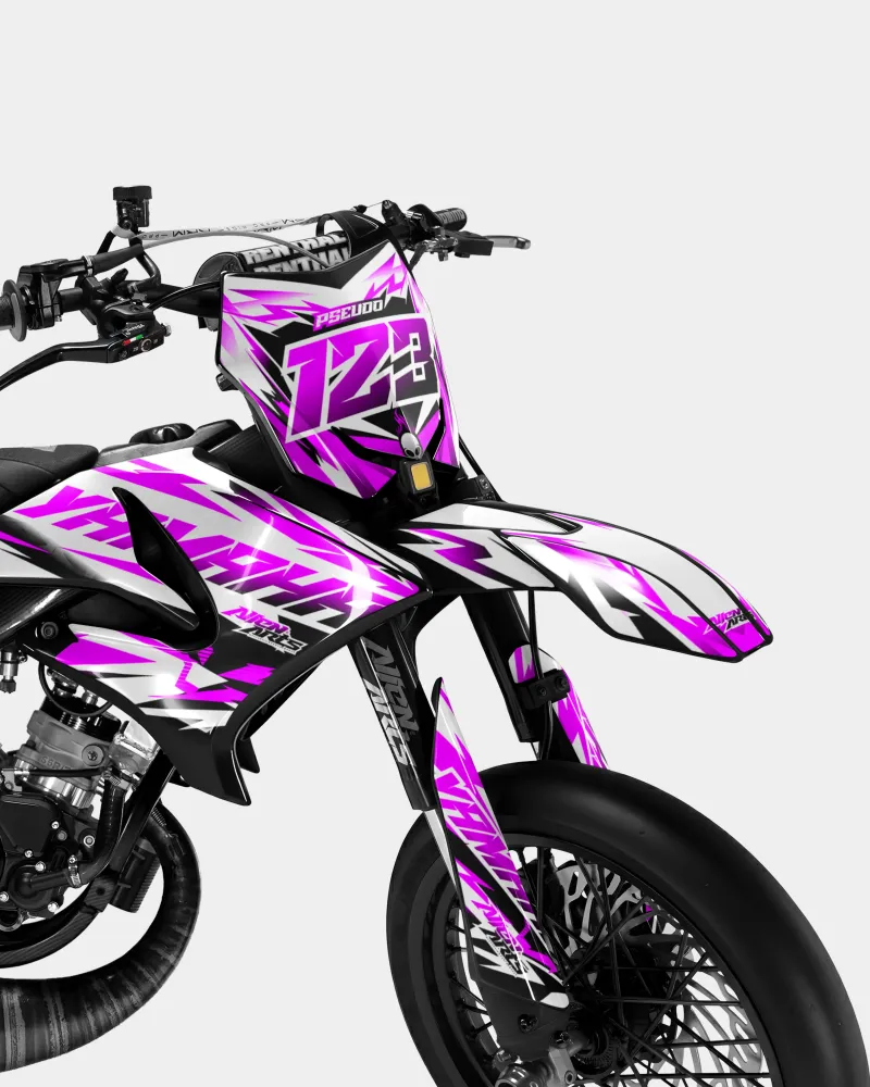 VESTA - Decoratieset YAMAHA DT 50cc - Roze