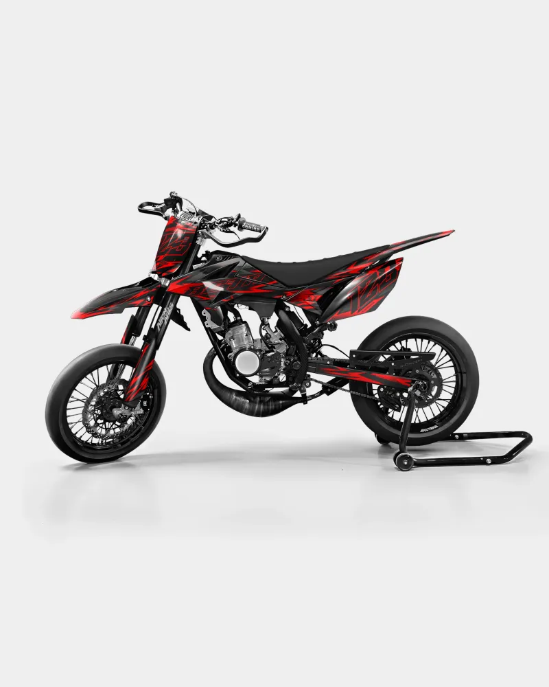 VIREO - Decoratieset BETA 50cc - Rood