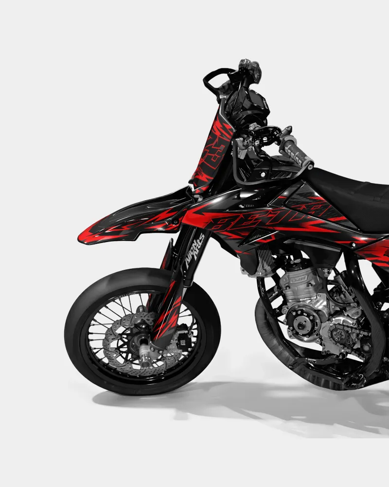 VIREO - Decoratieset BETA 50cc - Rood