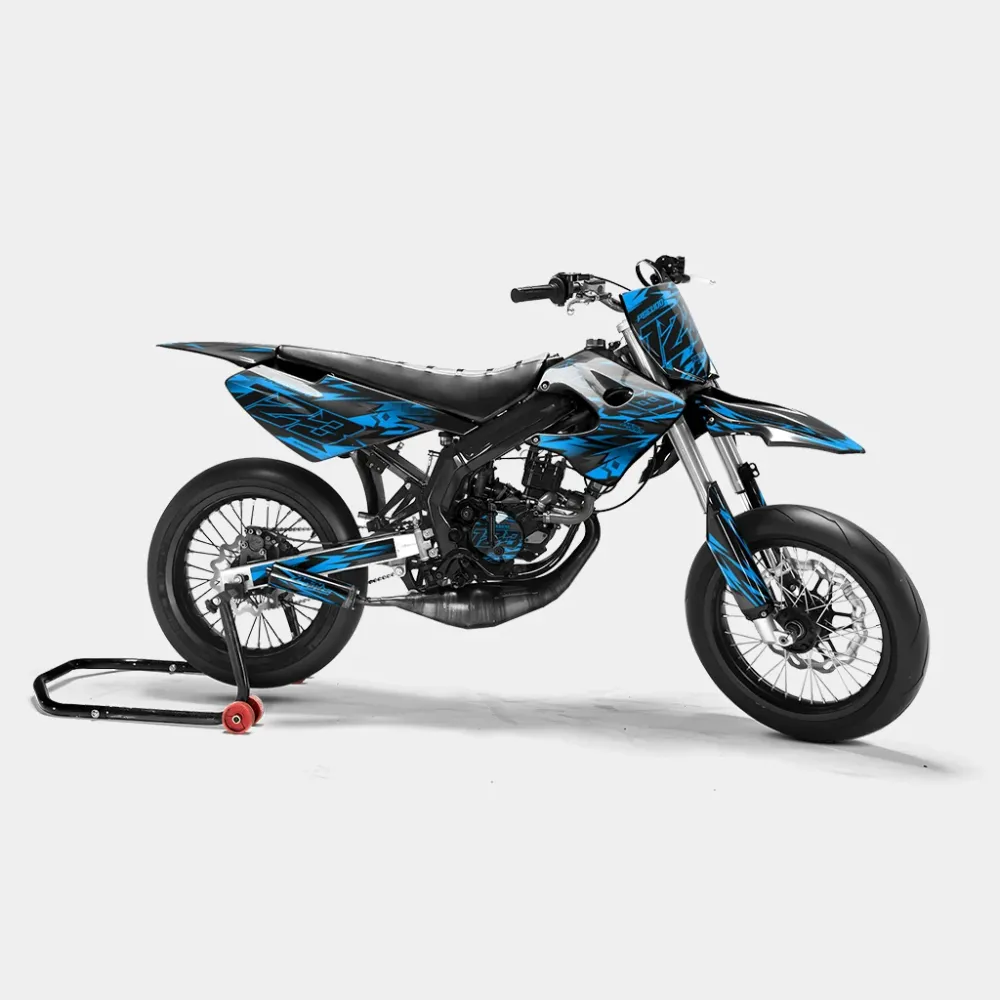 VIREO - Decoratieset DERBI 50cc - Blauw