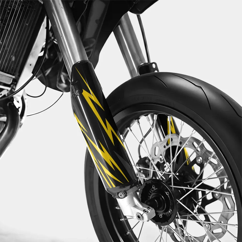 VIREO - Decoratieset DERBI 50cc - Donkergeel