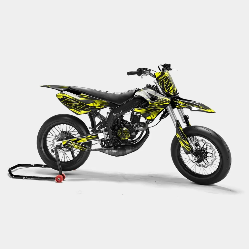 VIREO - Decoratieset DERBI 50cc - Geel