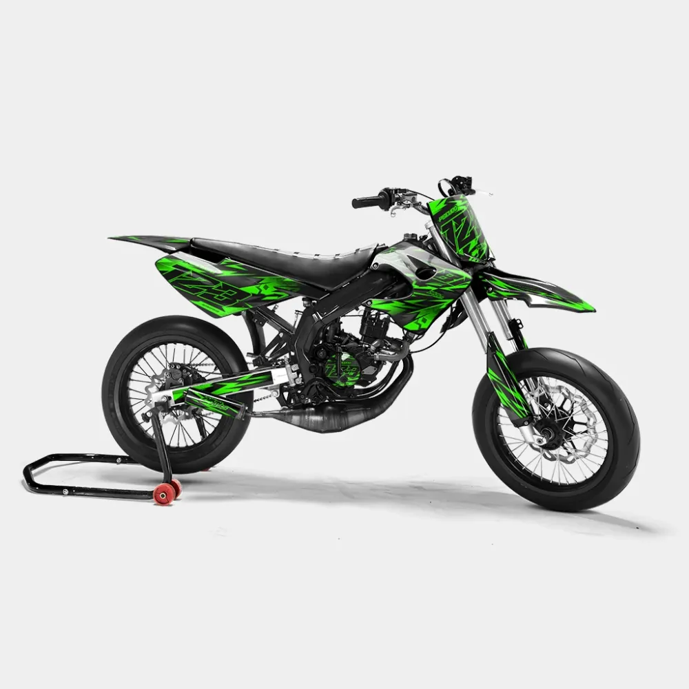 VIREO - Decoratieset DERBI 50cc - Groen