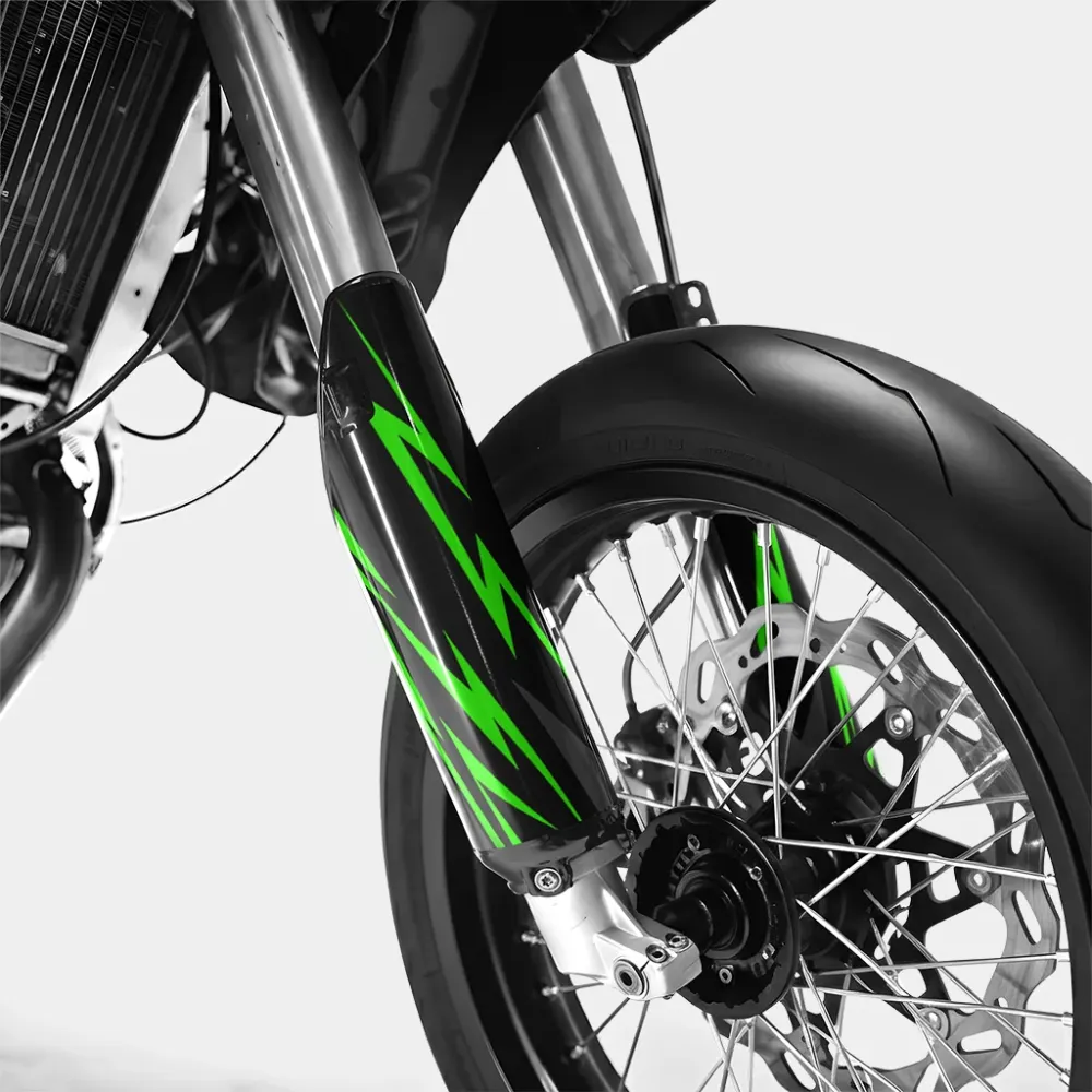 VIREO - Decoratieset DERBI 50cc - Groen