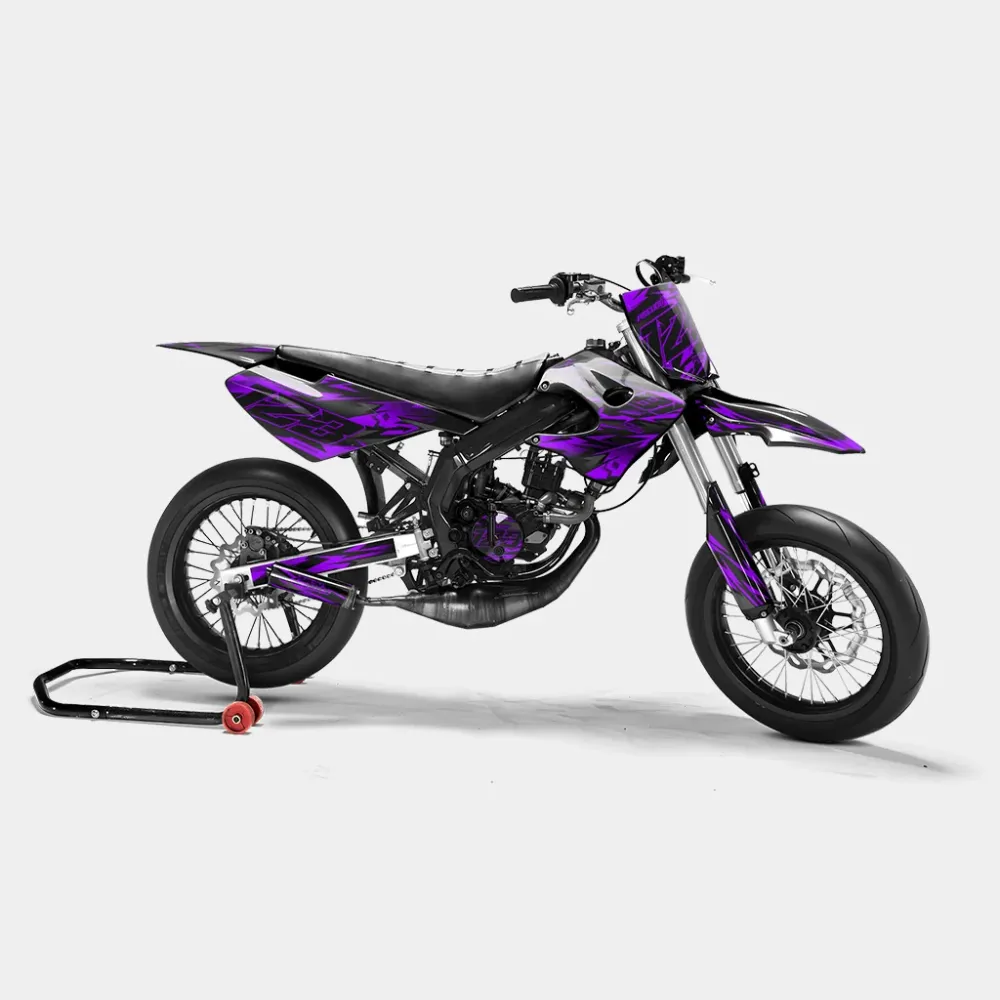 VIREO - Decoratieset DERBI 50cc - Paars