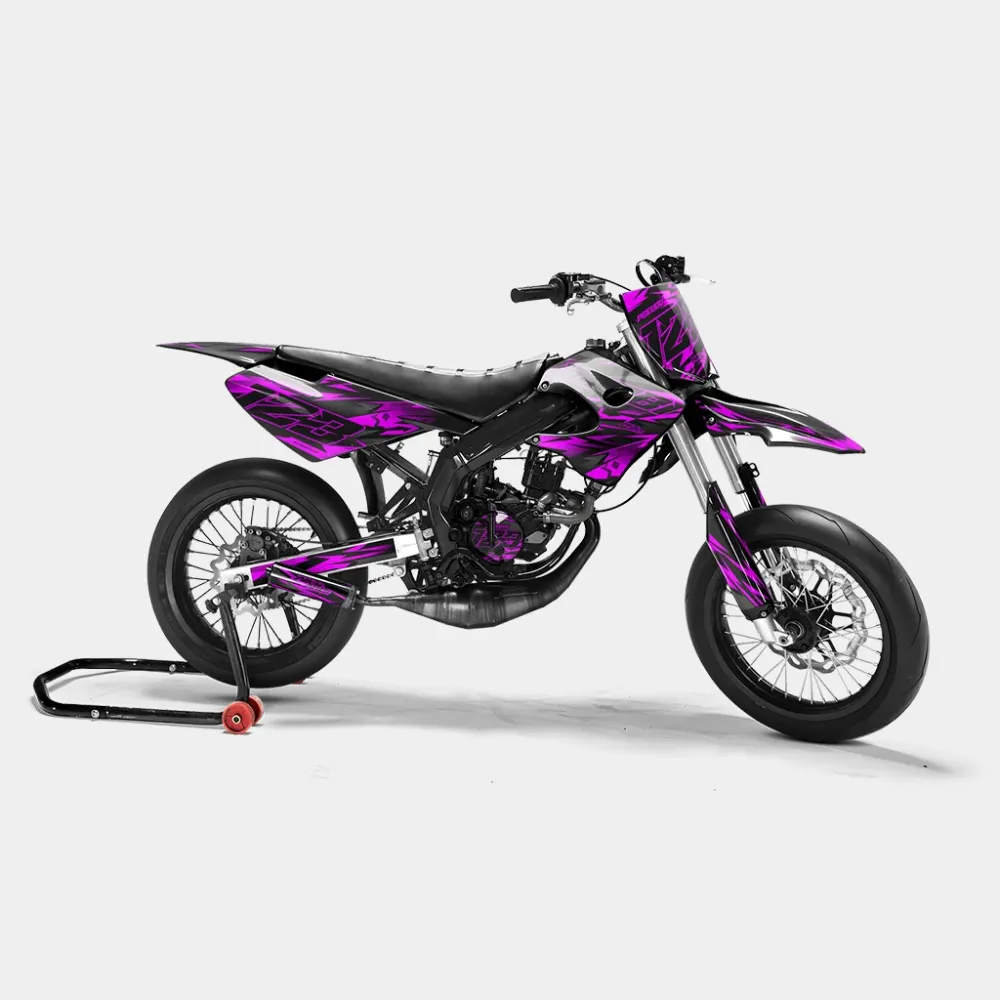 VIREO - Decoratieset DERBI 50cc - Roze