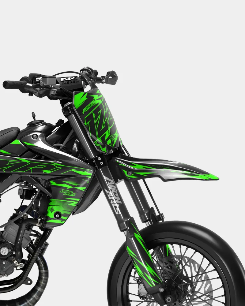 VIREO - Decoratieset RIEJU 50cc - Groen