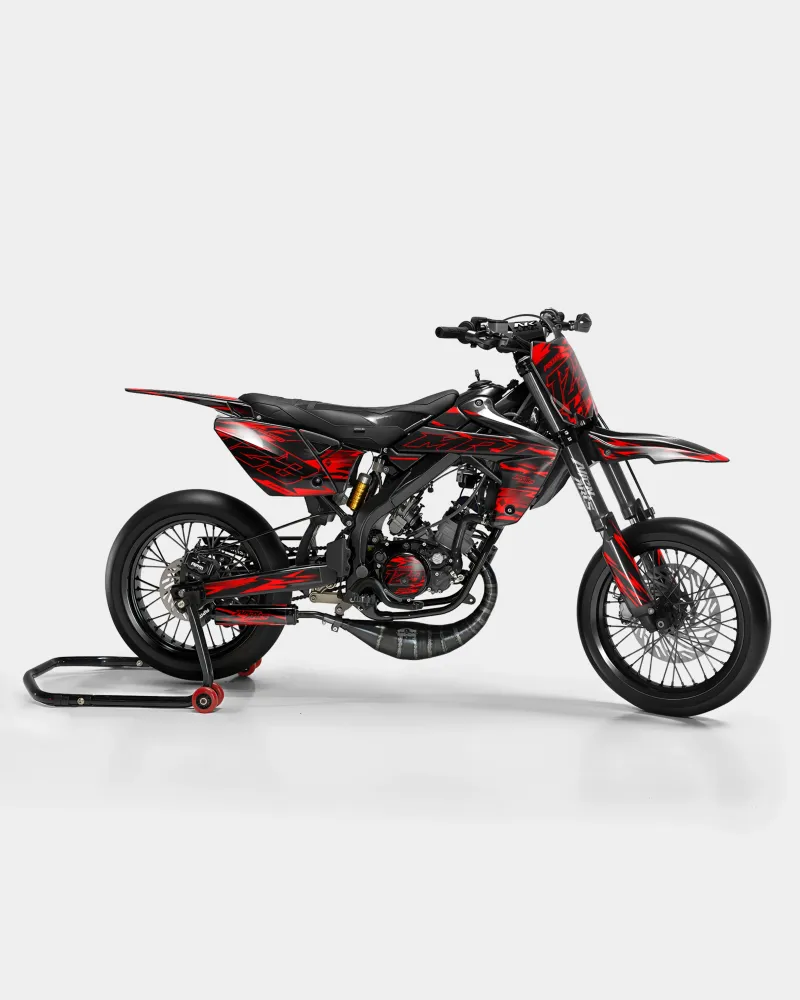 VIREO - Decoratieset RIEJU 50cc - Rood