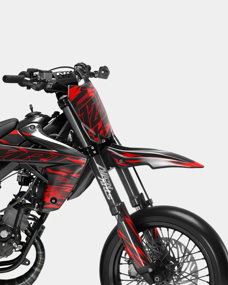 VIREO - Decoratieset RIEJU 50cc - Rood