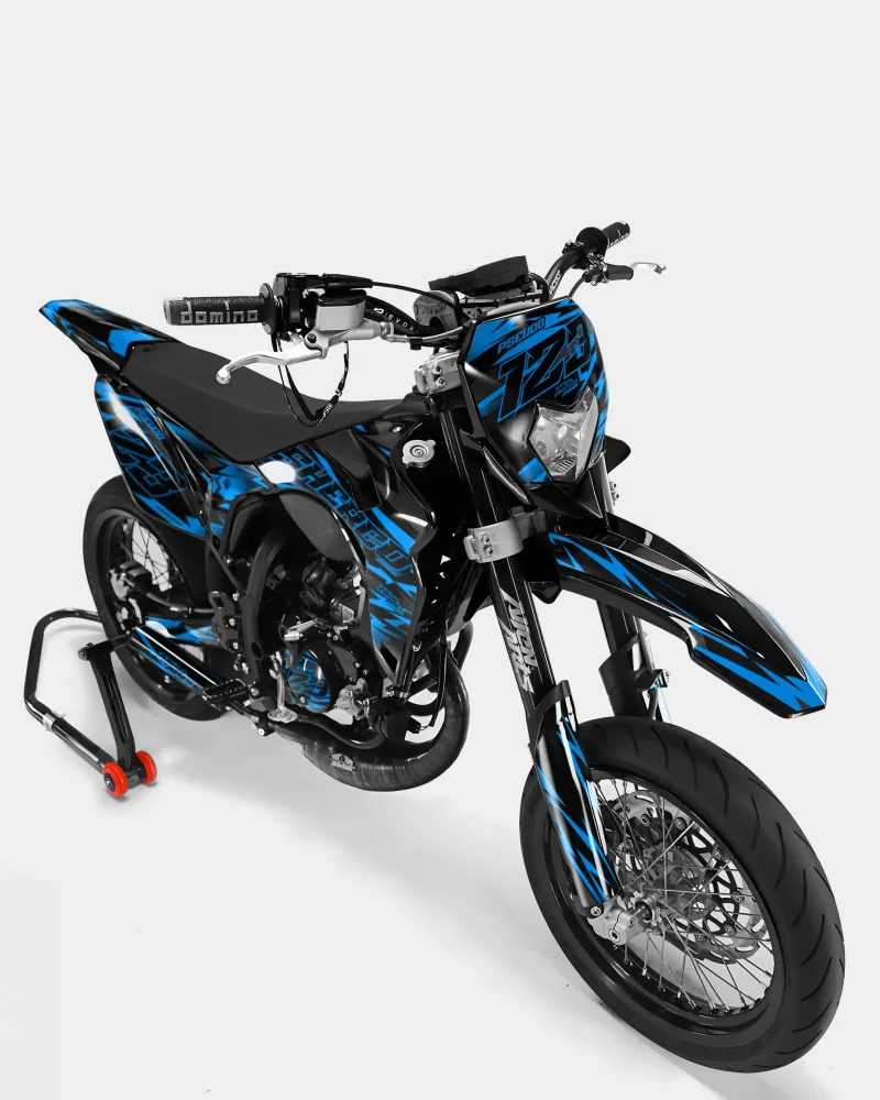 VIREO - Decoratieset SHERCO 50cc - Blauw