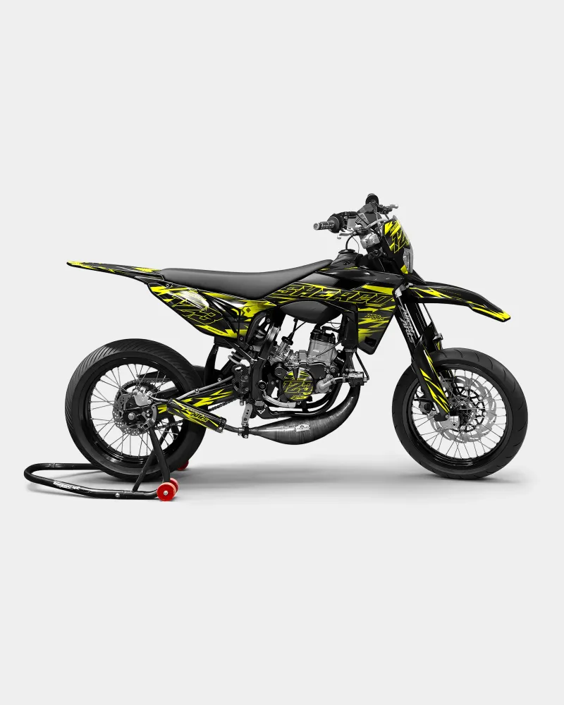 VIREO - Decoratieset SHERCO 50cc - Geel