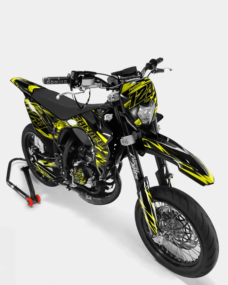 VIREO - Decoratieset SHERCO 50cc - Geel