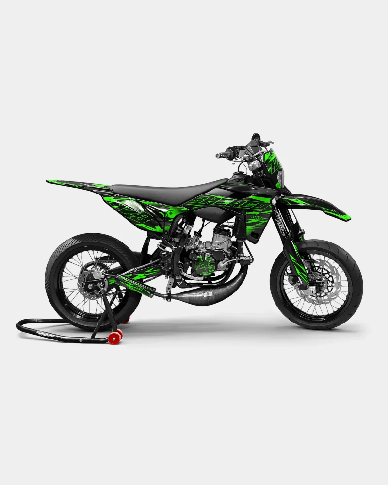 VIREO - Decoratieset SHERCO 50cc - Groen