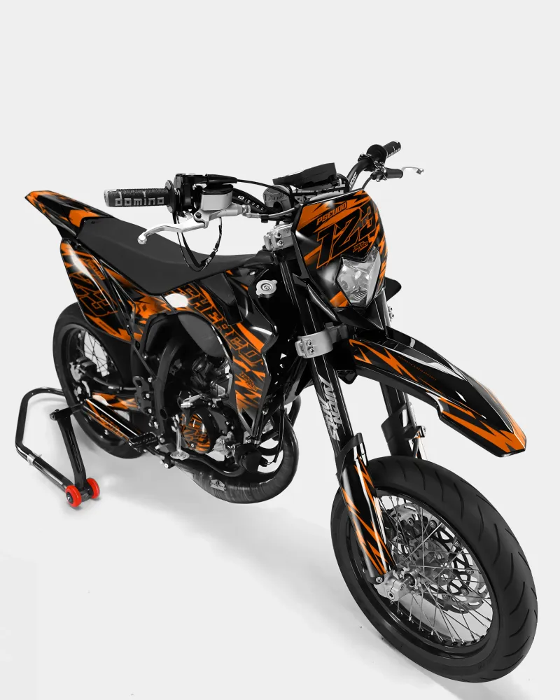 VIREO - Decoratieset SHERCO 50cc - Oranje